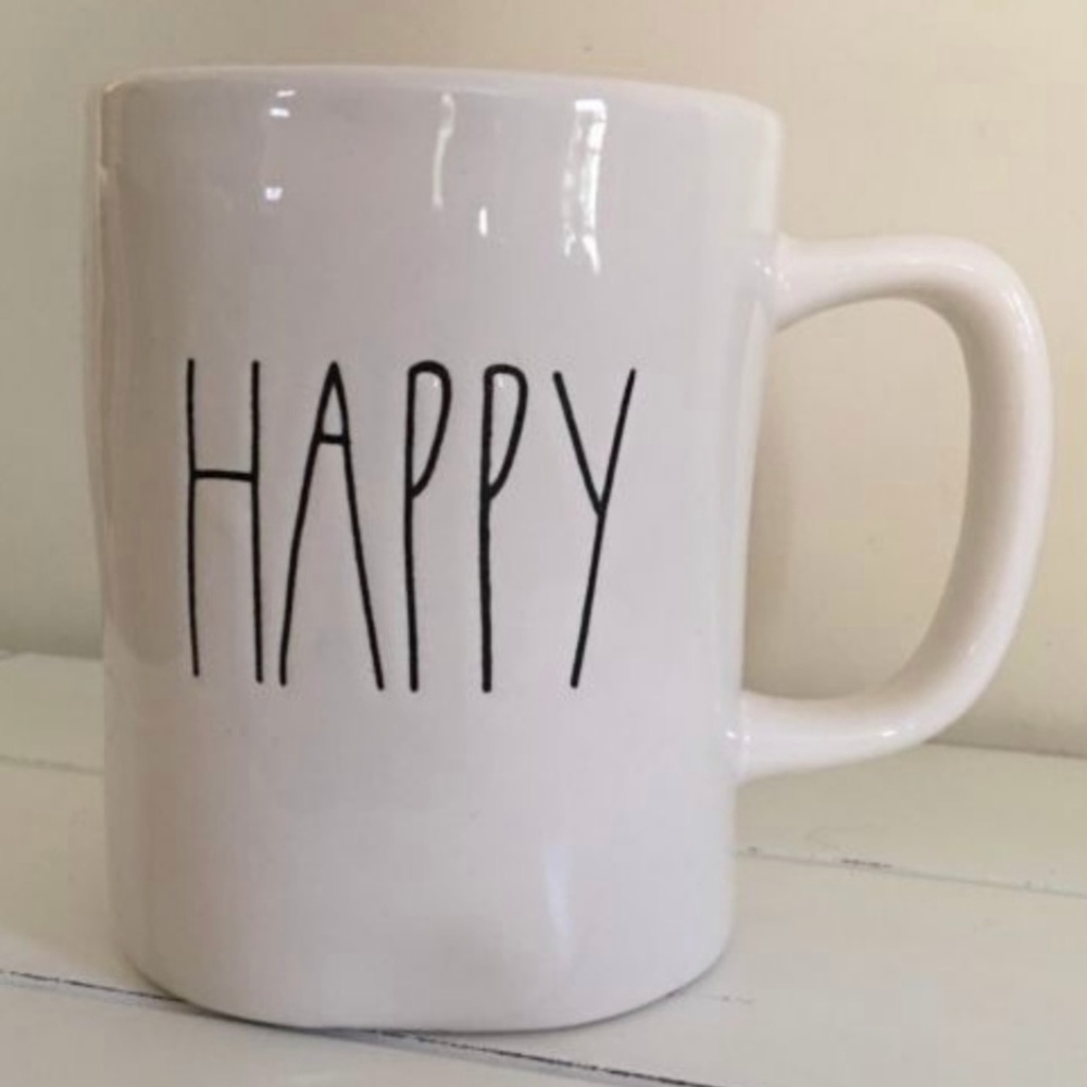 🎈🎈~Rae Dunn~"HAPPY"~Coffee/Tea/Coco Mug~NEW~ ❤️